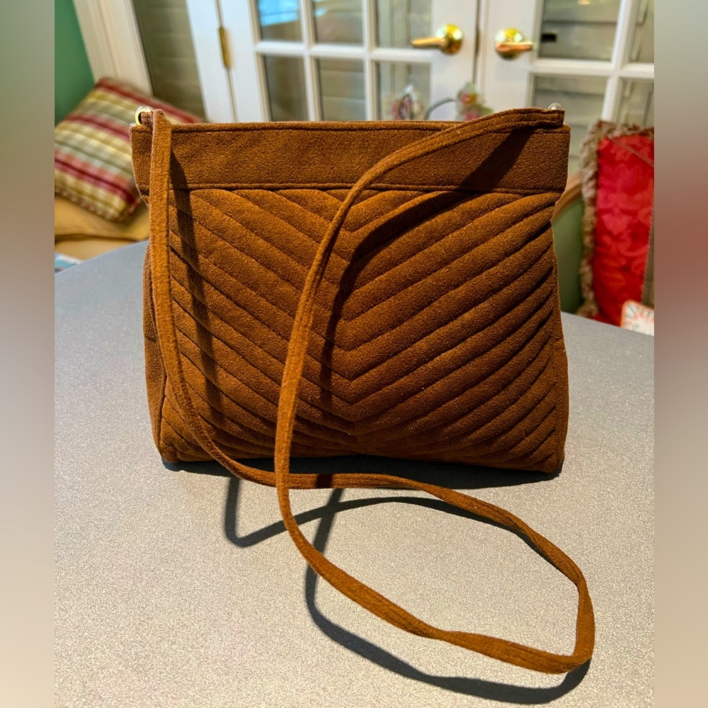 New Morris Moskowitz Soft Leather Crossbody bag.